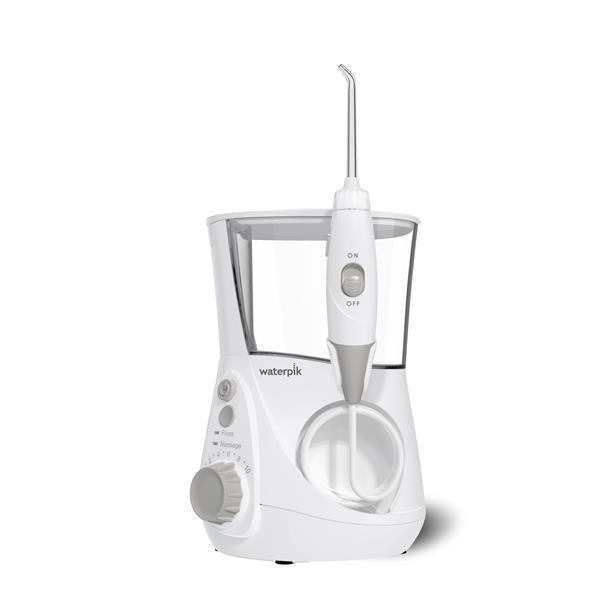 White Waterpik? Aquarius? Water Flosser