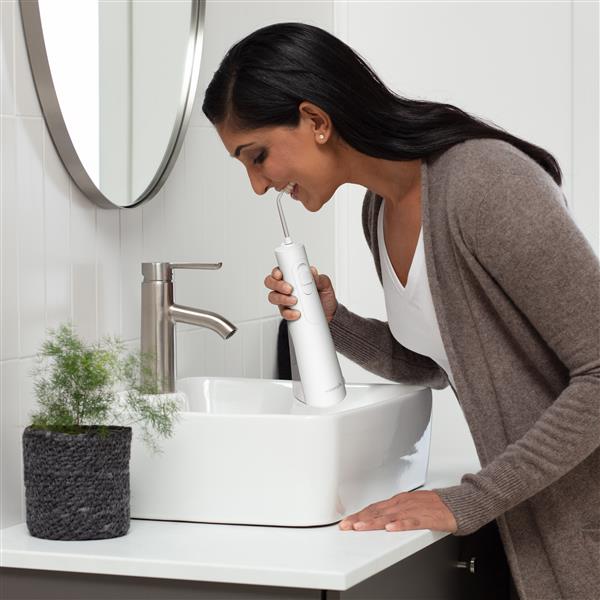 White Waterpik™ Cordless Enhance Water Flosser