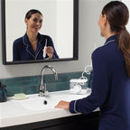 White Waterpik? ION Professional Countertop Cordless Water Flosser