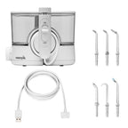 White Waterpik? ION Countertop Cordless Water Flosser
