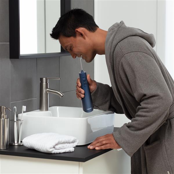 Blue Waterpik? Cordless Pulse Water Flosser