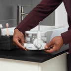 White Waterpik™ ION Countertop Cordless Water Flosser