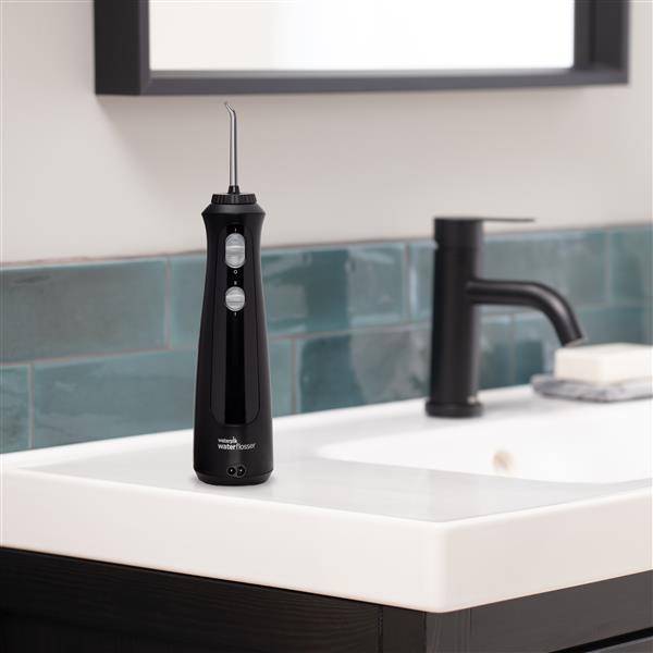 Black Waterpik™ Cordless Pearl Water Flosser