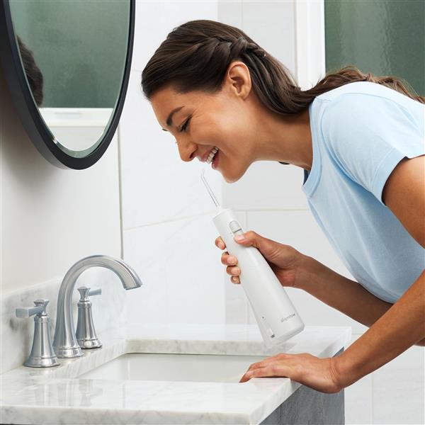 White Waterpik™ Cordless 1100 Water Flosser