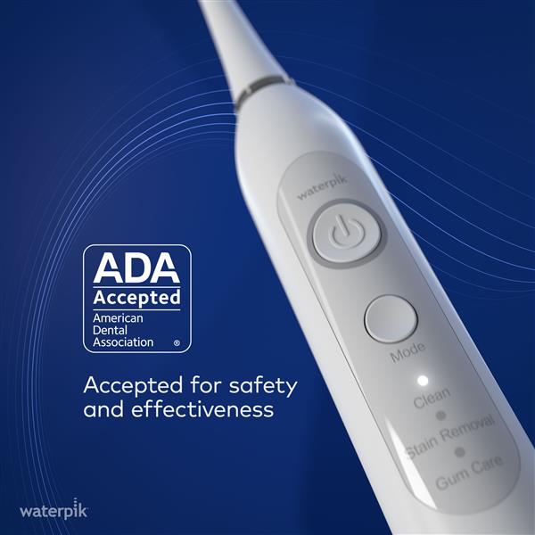 White Waterpik™ Sensonic™ Electric Toothbrush