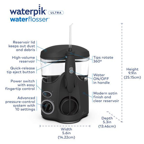 Black Waterpik? Ultra Water Flosser