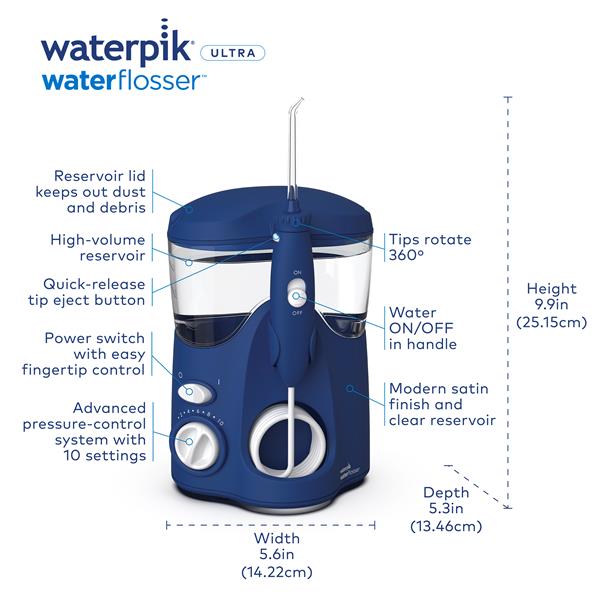 Blue Waterpik™ Ultra Water Flosser