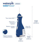 Blue Waterpik? Cordless Advanced 2.0 Water Flosser