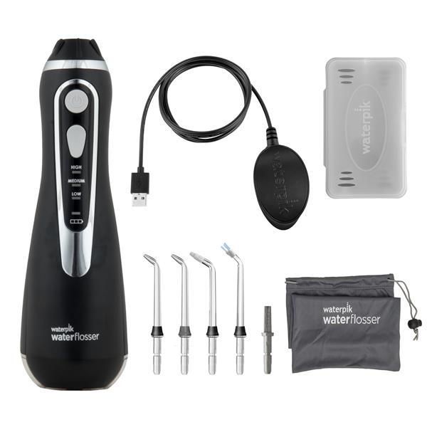 Black Waterpik™ Cordless Advanced 2.0 Water Flosser
