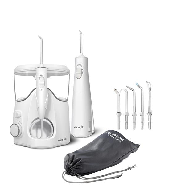 White Waterpik? Ultra Plus and Cordless Enhance 3000 Combo