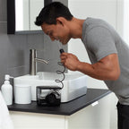 Black Waterpik™ ION Professional Countertop Cordless Water Flosser
