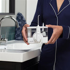 White Waterpik™ ION Professional Countertop Cordless Water Flosser