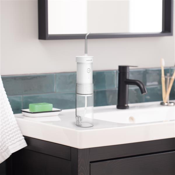 White Waterpik™ Cordless Slide Water Flosser