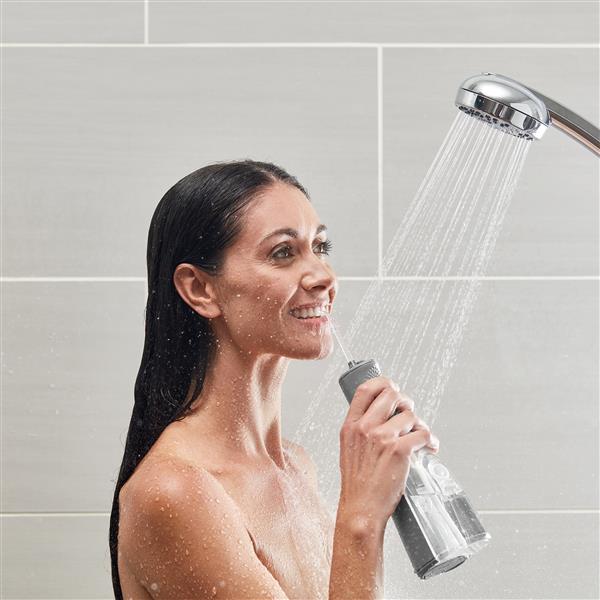 Gray Waterpik? Cordless Revive Water Flosser
