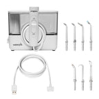 White Waterpik? ION Professional Countertop Cordless Water Flosser