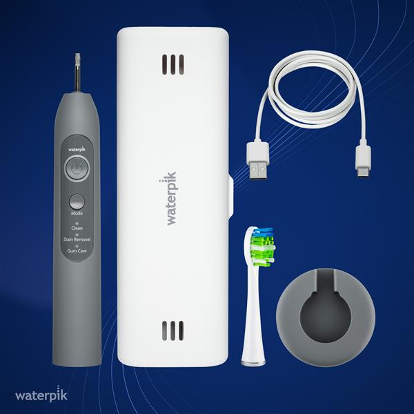 Gray Waterpik™ Sensonic™ Electric Toothbrush