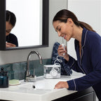 White Waterpik? ION Professional Countertop Cordless Water Flosser