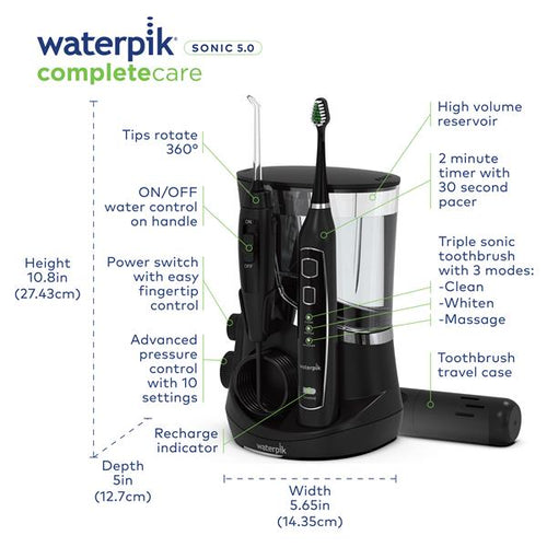 Black Waterpik? Complete Care 5.0 Combo