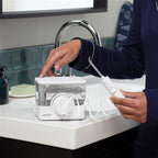 White Waterpik? ION Professional Countertop Cordless Water Flosser