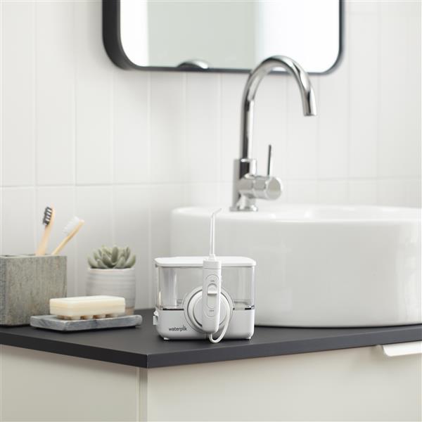 White Waterpik? ION Professional Countertop Cordless Water Flosser