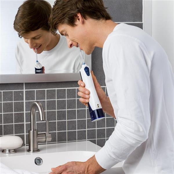 White Waterpik™ Cordless Water Flosser WP-360