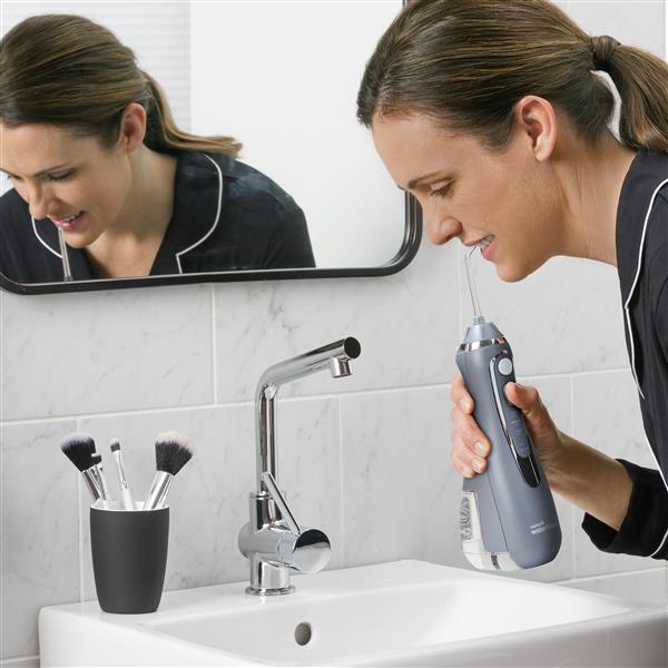 Gray Waterpik™ Cordless Advanced 2.0 Water Flosser