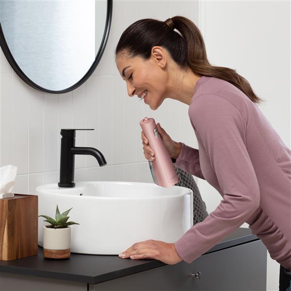 Pink Waterpik? Cordless Revive Water Flosser